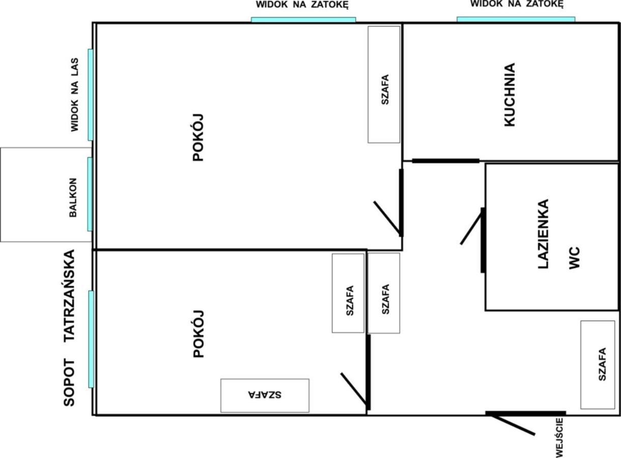 Sopot Apartament Kamienny Potok Екстериор снимка